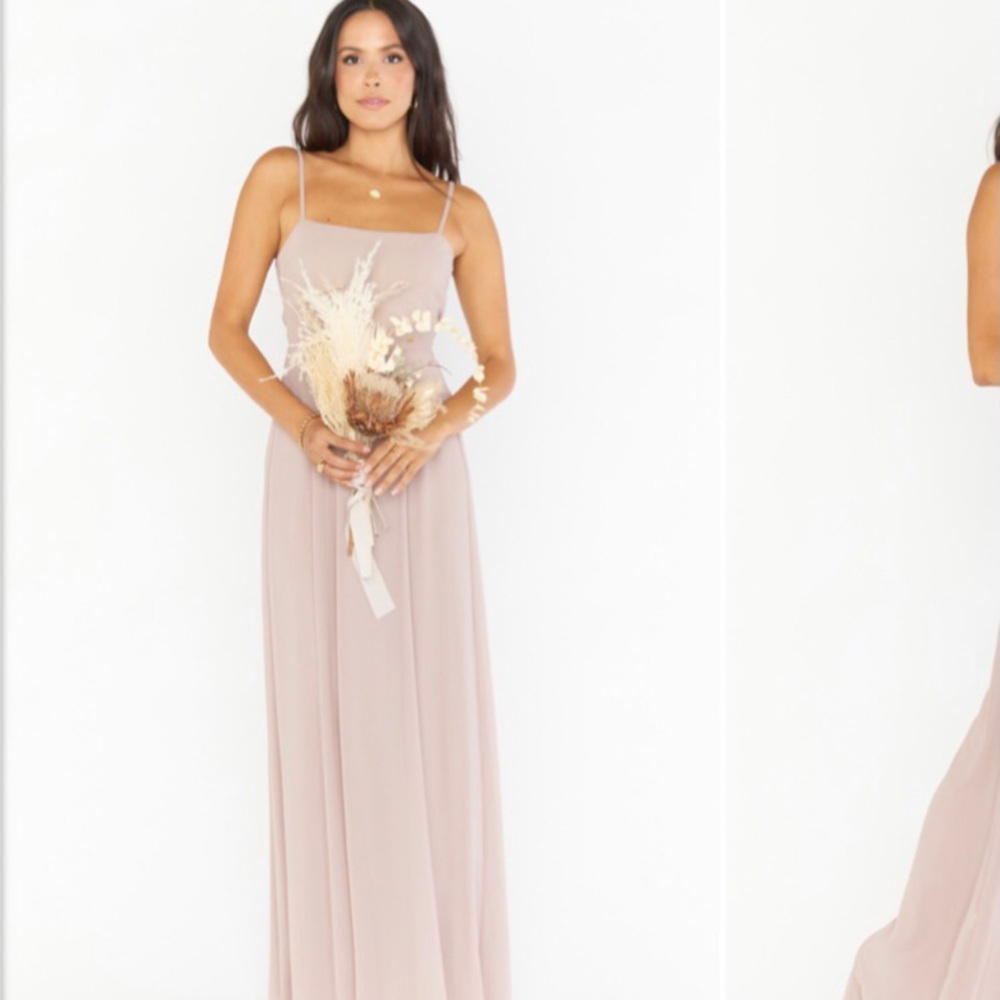 Show Me Your Mumu Lauren Tie Maxi Dress: chiffon